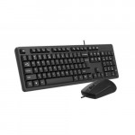 A4-Tech KK-3330 Multimedia FN Desktop Wired USB Keyboard-Mouse Combo, 1Y