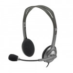 Logitech H110 Stereo Headphone, 2-Years Replacement Warranty