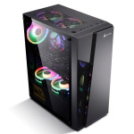 Golden Field WAKENING Mid Tower Black Gaming Desktop Casing