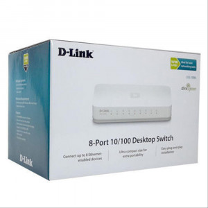 D-Link Switch DES1008C 8 Port 10/100 Desktop Unmanaged