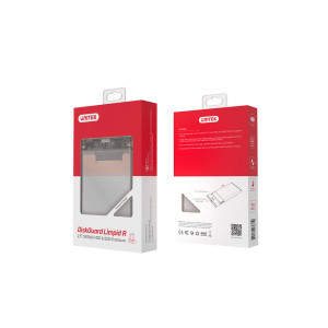 Unitek HDD Enclosure 2.5" USB3.1, S1103A, Transparent