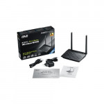 Asus RT-N12+ 300mbps Wireless N Routerwith 3-in-1 Router/AP/Range Extender for Large Environment, 2-Years Warranty