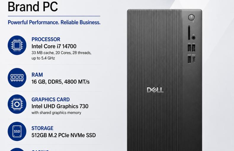 Dell Pro Tower Essential QVT1260: The King of Corporate and Heavy Multitasking!