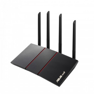 ASUS RT-AX55 AX1800 1800 Mbps Dual Band WiFi 6 Gigabit Router, 2-Years Warranty