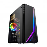 Golden Field XH8 Mid Tower Black Gaming Desktop Casing