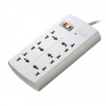 Huntkey SZM 604 Six Socket Power Strip, 3-Years Warranty