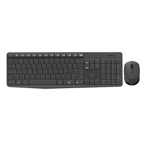 Logitech MK235 Wireless Combo Keyboard, 1-Year Warranty