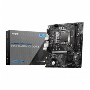 MSI PRO H610M-G DDR4 12th Gen Mirco-ATX Motherboard, 3-Years Warranty