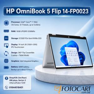 HP OmniBook 5 Flip 14-FP0023: The Future of Versatility