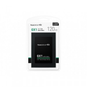 Team GX1 120GB SATA SSD, T253X1120G0C101, 3-Years Warranty