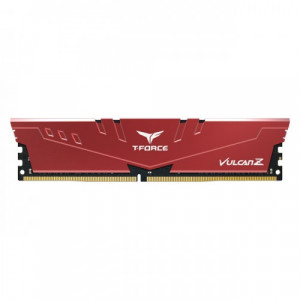 Team DDR4 8GB 3200MHz Desktop Ram, Vulcan Z Red, TLZRD48G3200HC16F01, PLT
