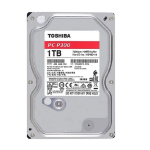 Toshiba 1TB 3.5" SATA 7200RPM Desktop HDD, 2-Years Warranty