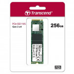 Transcend 110S 256GB M.2 2280 (M-Key) PCIe Gen3x4 SSD Drive, 3-Years Warranty