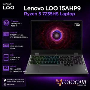Lenovo LOQ 15AHP9 Ryzen 5 7235HS Laptop — Serious Gaming Power, Everyday Price