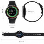 Xiaomi IMILAB KW66 Smart Watch - Black-6 Months Warranty