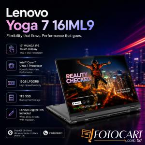 Lenovo Yoga 7 16IML9: Big Screen, Infinite Possibilities